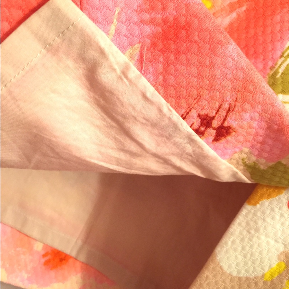 J crew pencil floral watercolor skirt size 0 - Picture 5 of 8